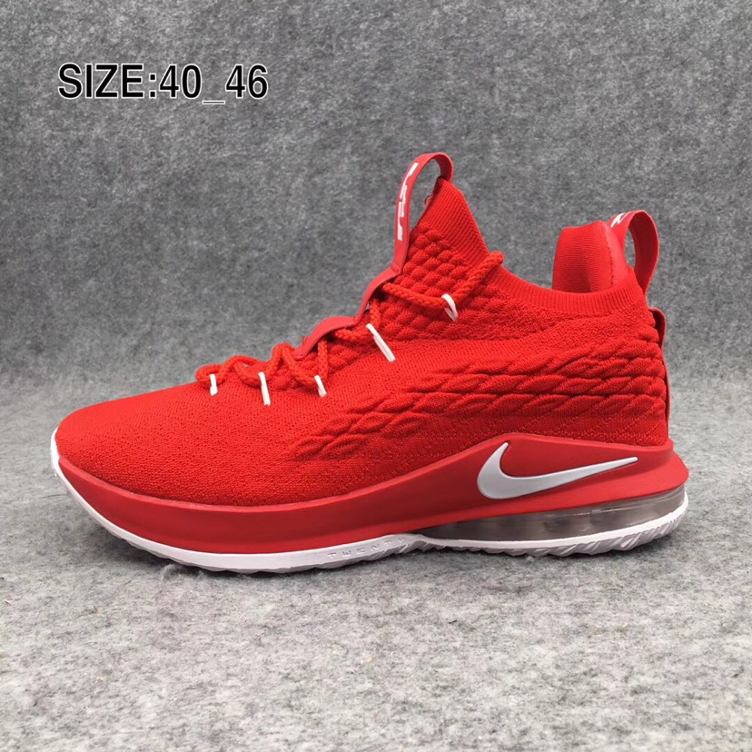 耐克男鞋LBJ15代Low詹姆斯15低帮篮球鞋